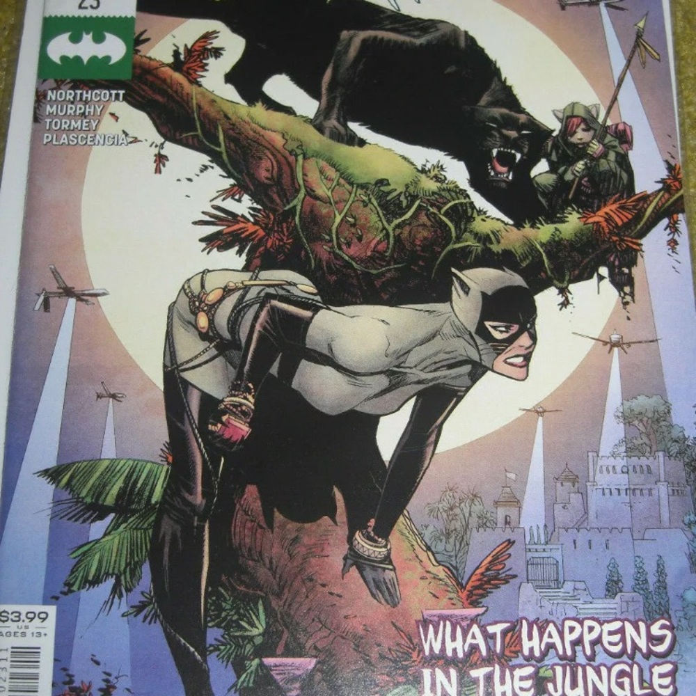 Catwoman #23 dc comics first Catgirl appearance